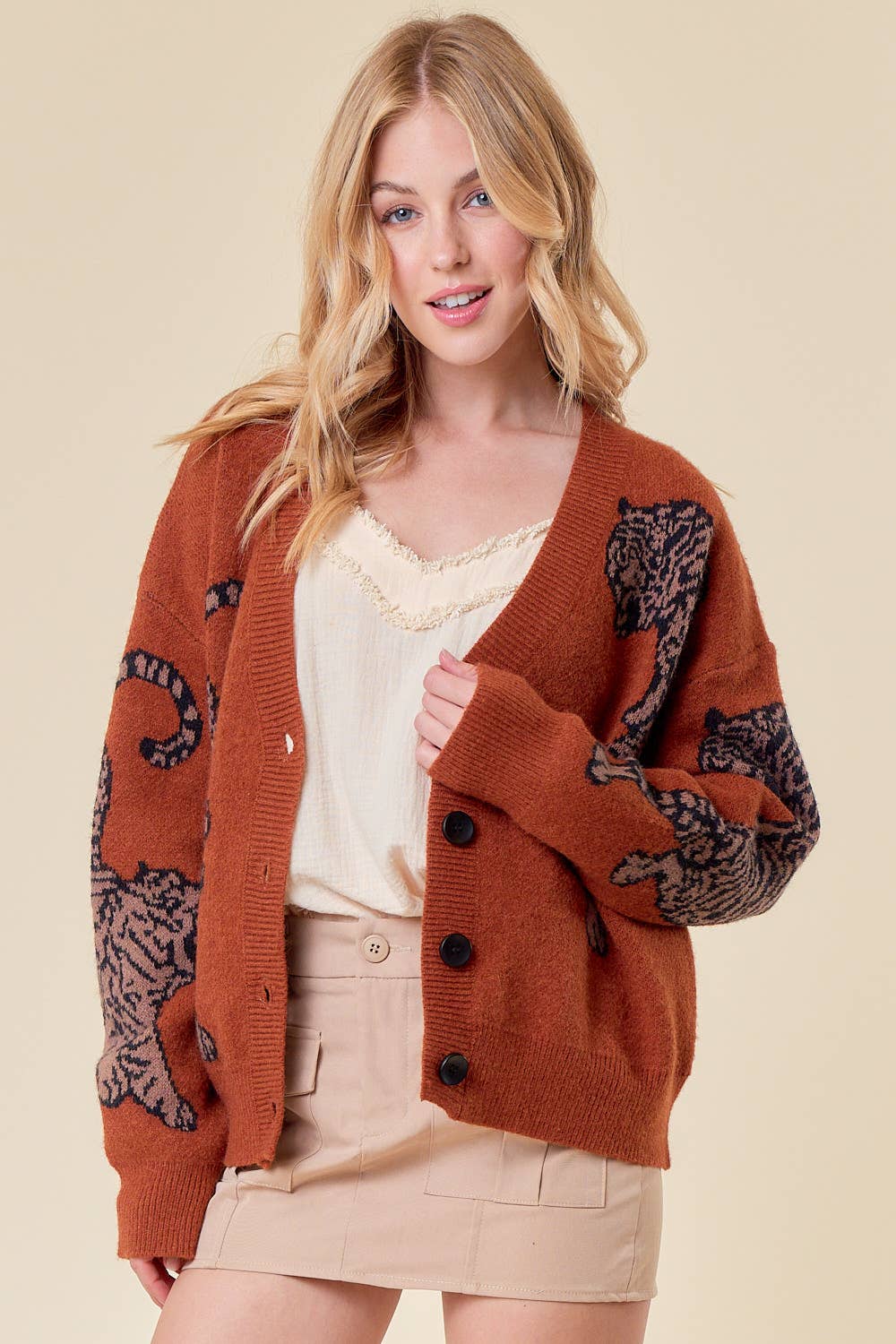 SoCal Tiger Cardigan