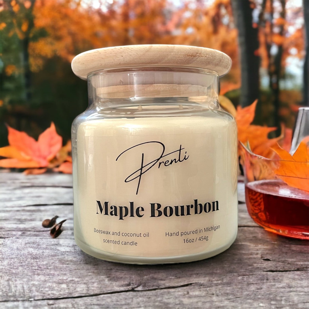 Maple Bourbon 16oz Candle