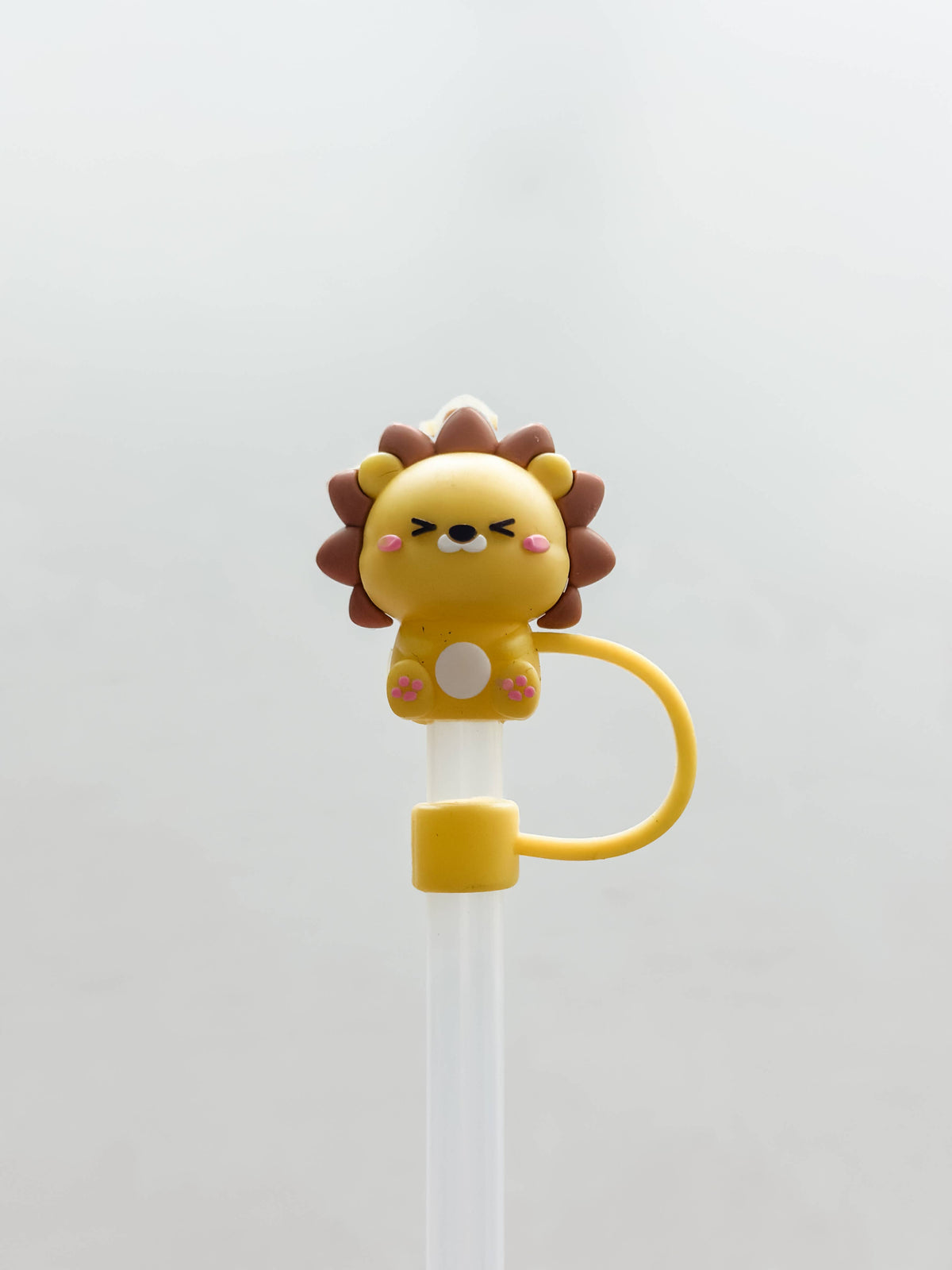 Straw Cover "Happy Lion"