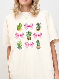 Plants + Bows Graphic Tee