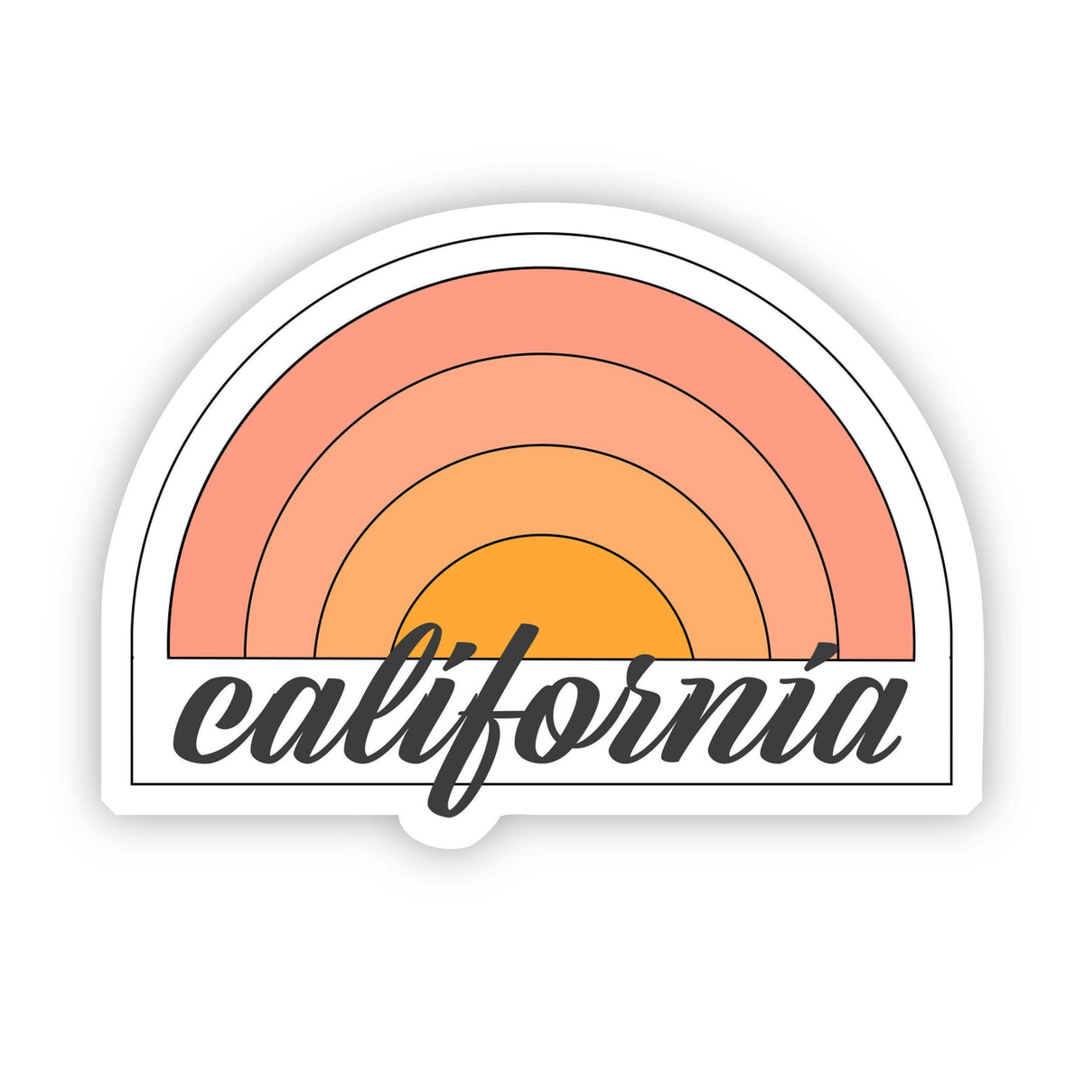 California Aesthetic Sticker