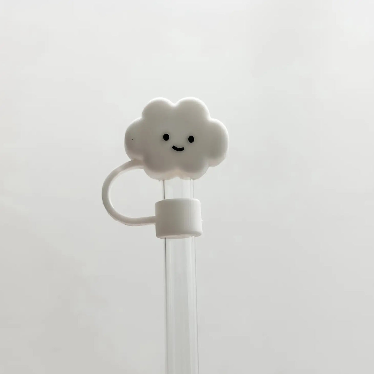 Straw Cover 10mm "Happy Cloud"