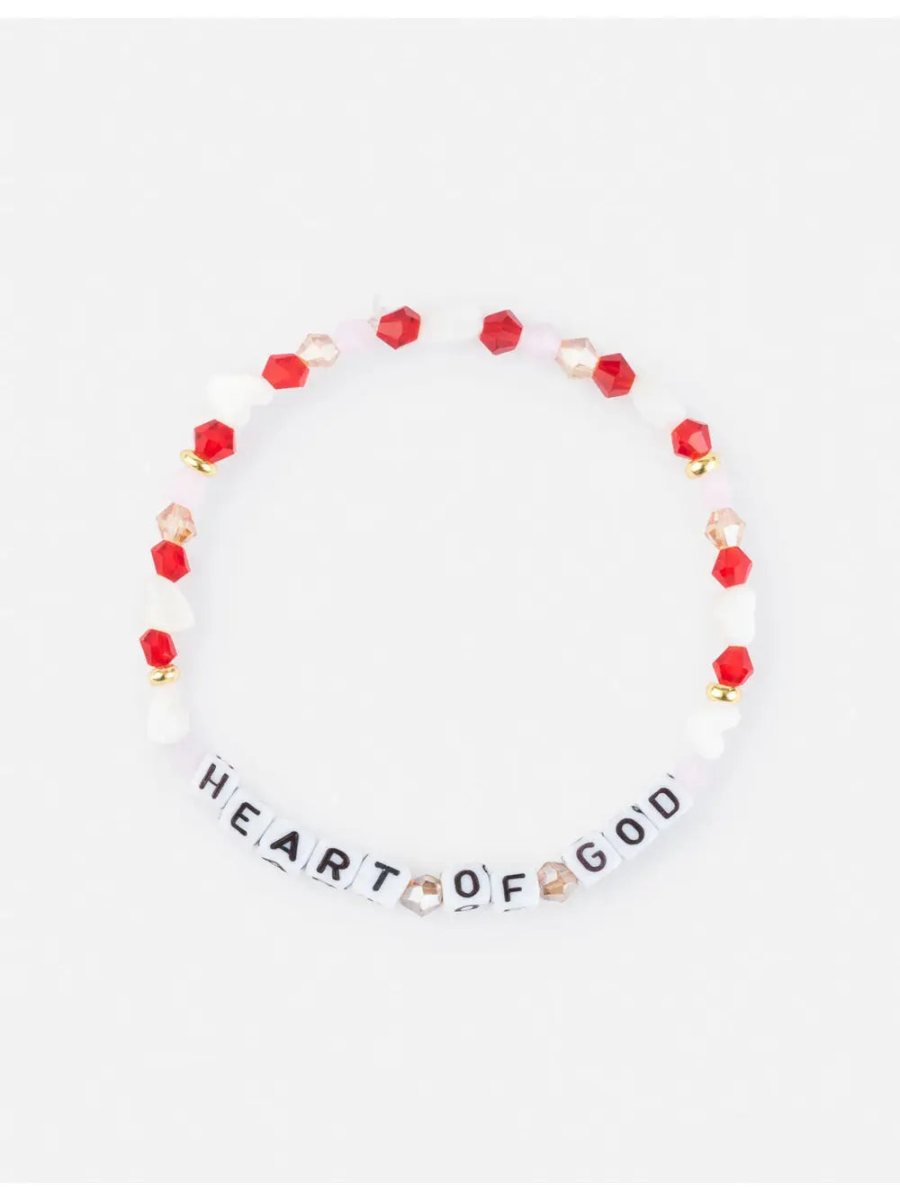 Heart of God Letter Bracelet