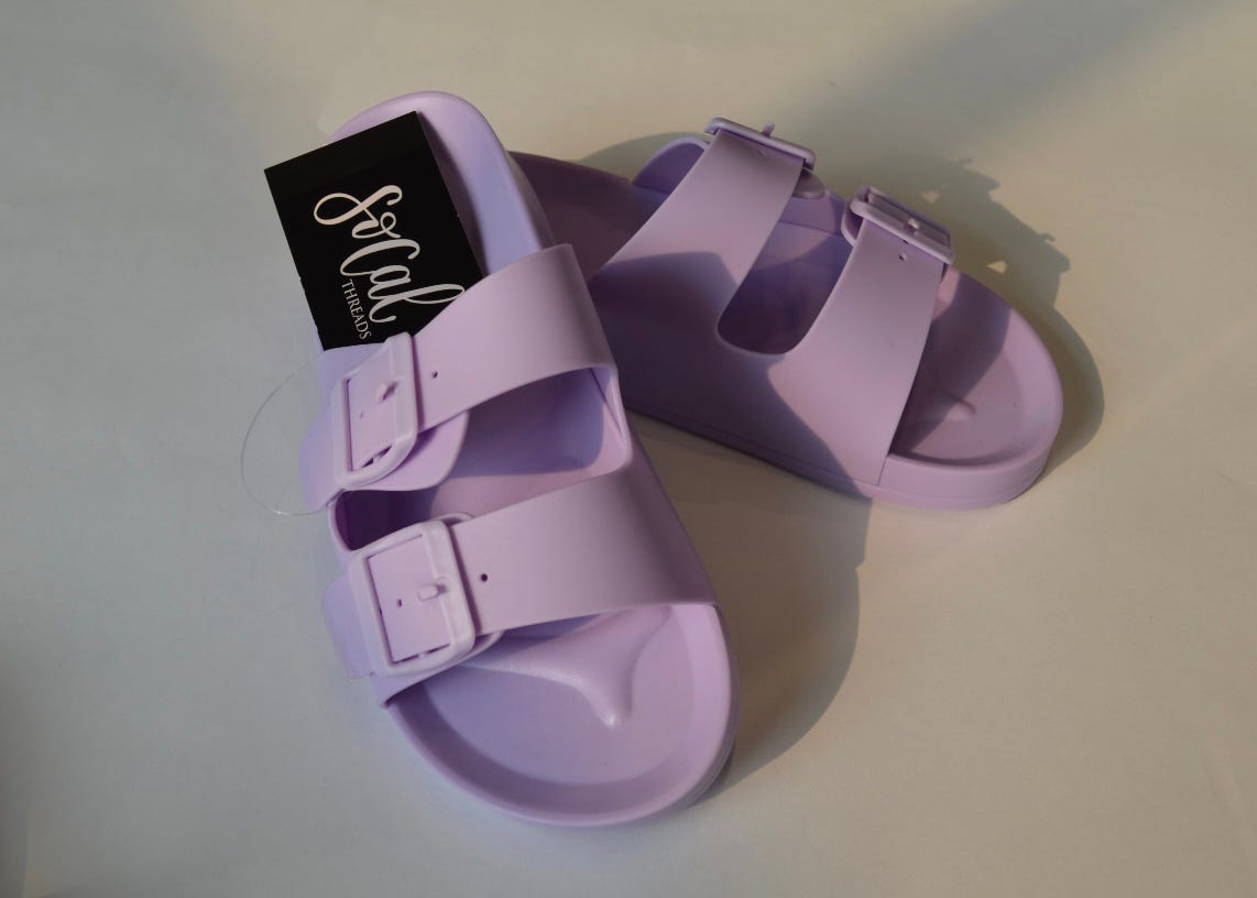 Light Purple Beach Sandals